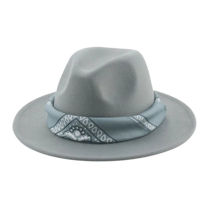 Hats for Women Fedoras Felted Hat Men Women Band Western Cowboy Jazz Caps Dancer Outdoor Women Fedora Hat шляпа женская шляпа