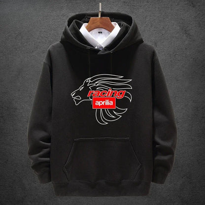 Italy Motorcycle Hoodie Heavy Locomotive Culture Clothes Men and Women Autumn and Winter Pullover Jacket Cycling Casual Hoodie
