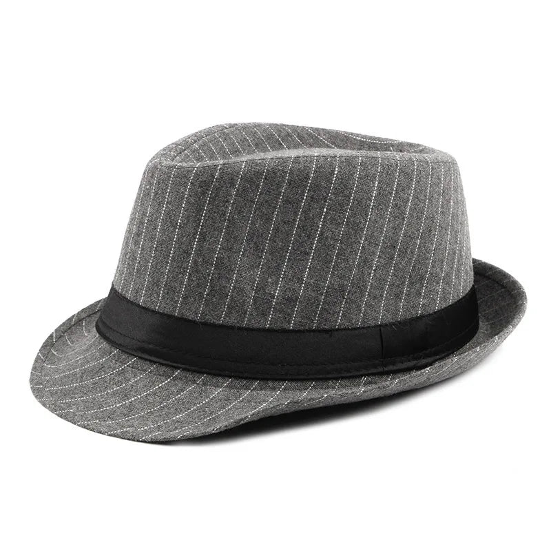 Spring Summer Wool Wedding Hat for Mid-Aged Men Couple Fashion Autumn Winter Party Plaid Luxury Design Jazz Hat Fedora Hat Women