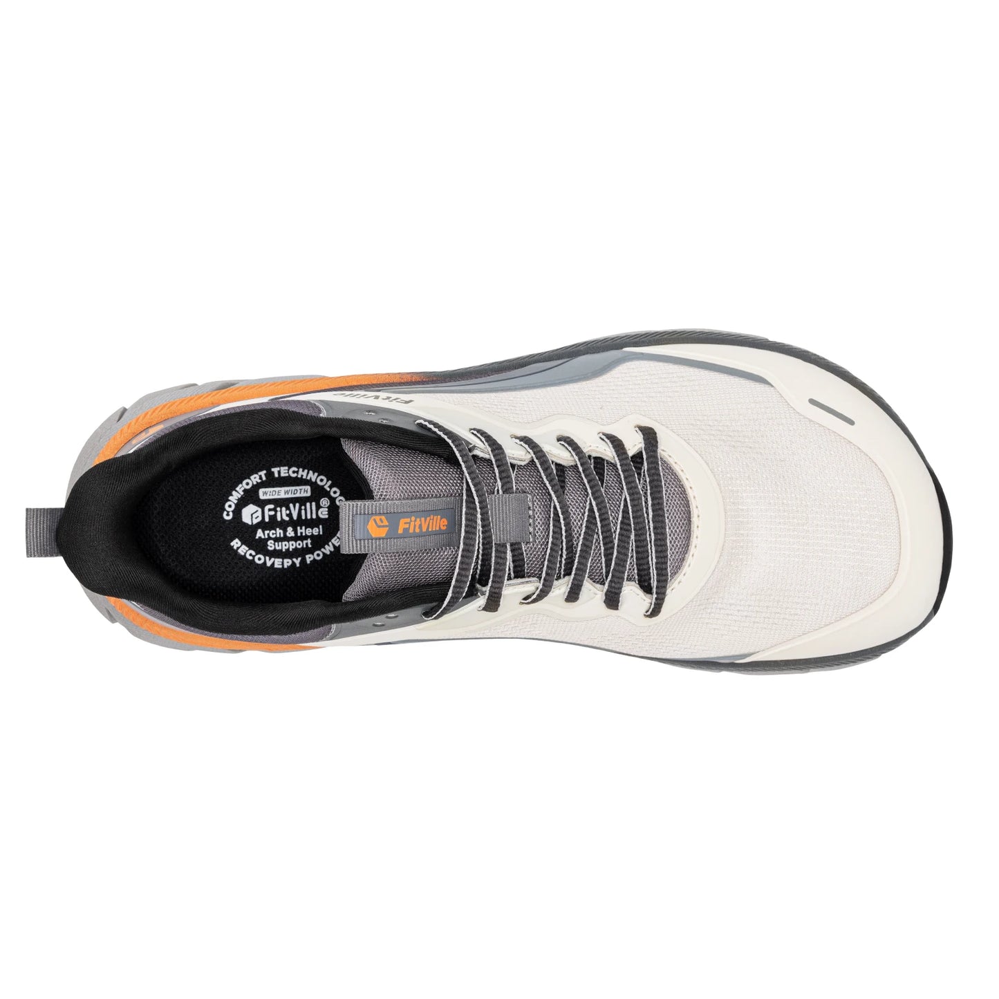 Men's Wide Toe Box Shoes Cushioned Well Sneakers Non Slip Lightweight Breathable Running Shoes for Swollen Feet