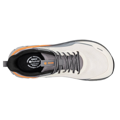 Men's Wide Toe Box Shoes Cushioned Well Sneakers Non Slip Lightweight Breathable Running Shoes for Swollen Feet