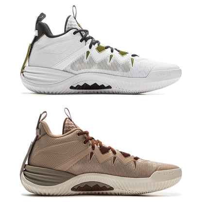 Men's BADFIVE STORM 2025 Outdoor Basketball Shoes BOOM Cushioning TUFF OS Wearable LiNing Sports Sneakers ABFV017