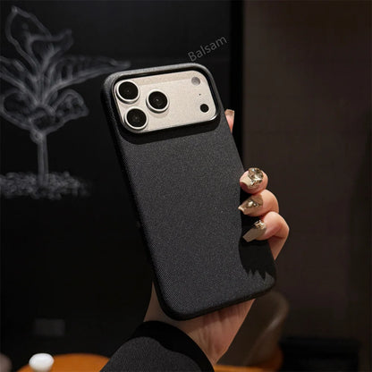 Luxury Tech Woven for Magsafe Magnetic Case for Iphone 17 Air 16 15 Plus 14 13 12 11 Pro Max TechWoven Wireless Charging Cover