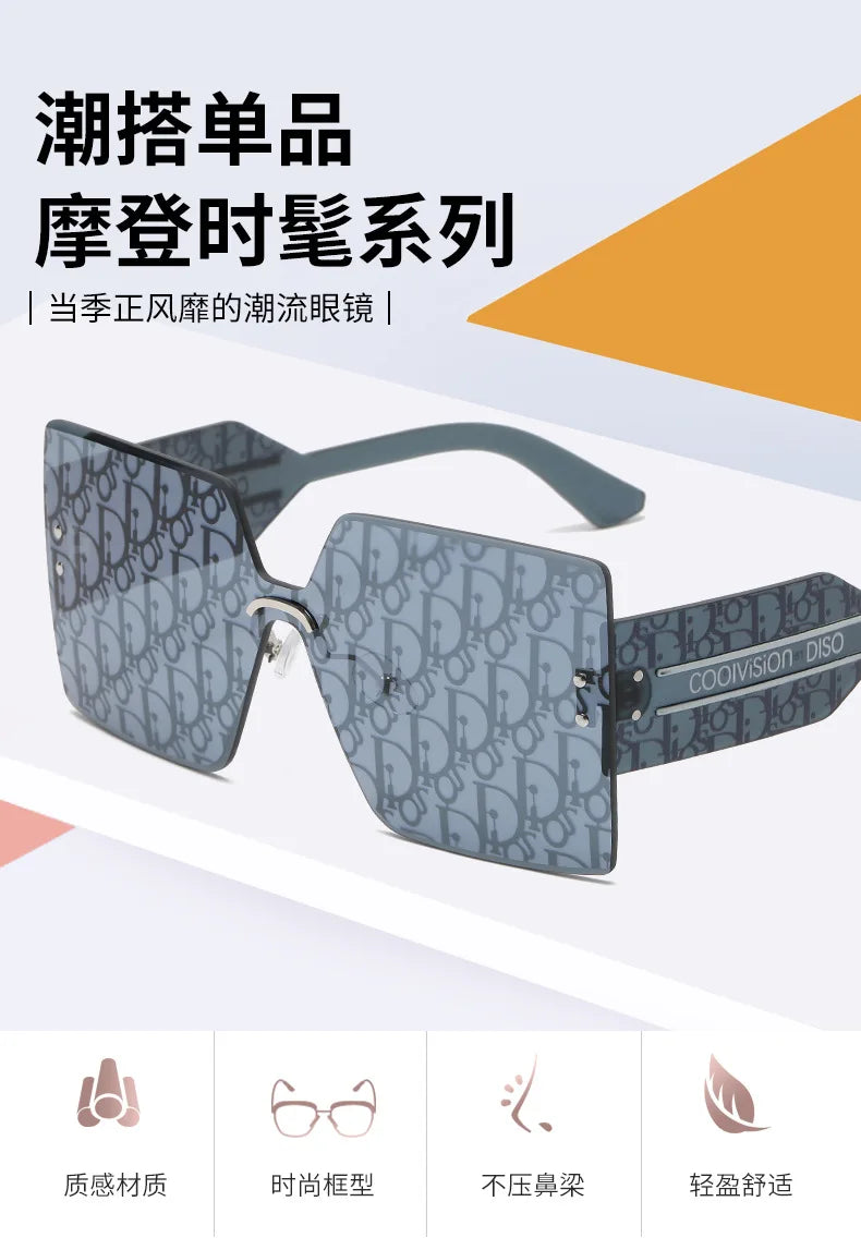 Ins 2025 Luxury Designer UV400 Sunglasses Women Men New Trendy Square Sun Glasses Ladies Vintage Small Cool Gafas De Sol