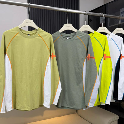 【High-Store Rated】Men's Long Sleeve Shirt, UPF 50+ Sun Protection & Lasting Antibacterial (150 Washes), Quick-Dry Breathable