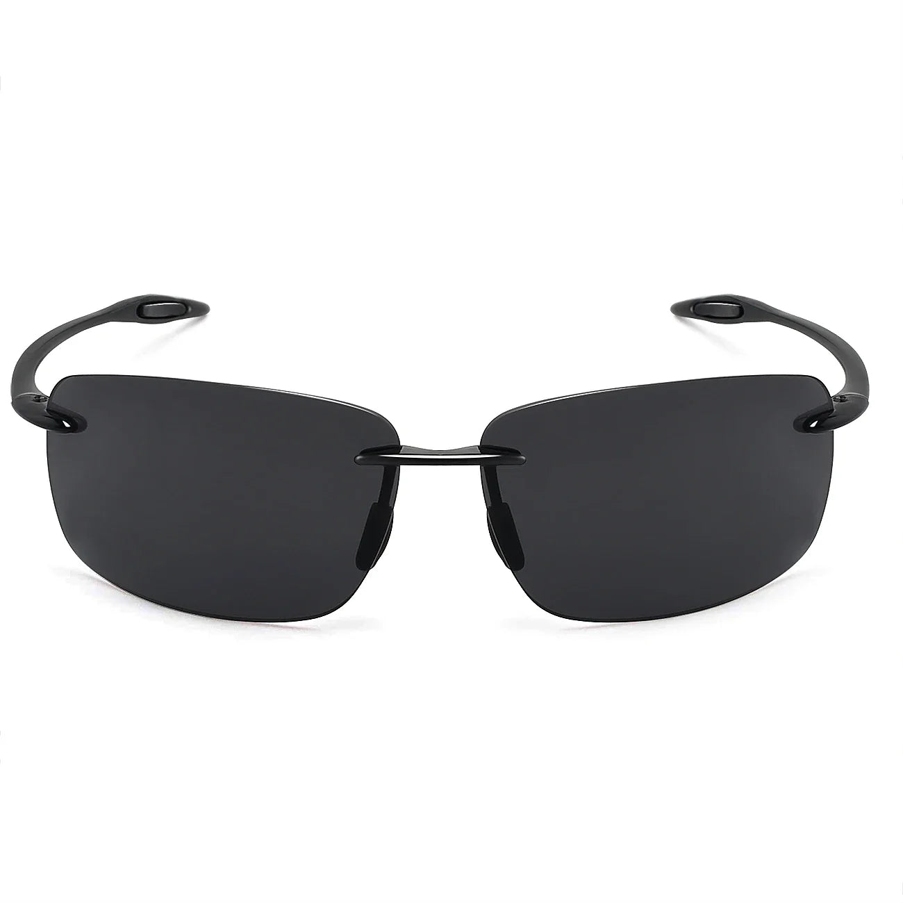 Sports Sunglasses for Men Women Tr90 Rimless Frame for Running Fishing Golf Driving MJ8009