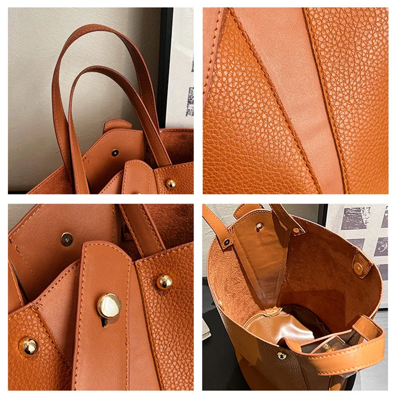 Fashion Trending Brand Luxury Designer Women Bags Female Handbags Solid Bucket Bag For Women 2026 Crossbody Shoulder Bags Totes