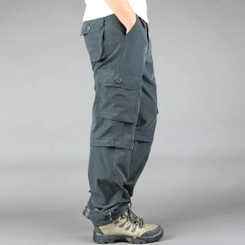 Mens Cargo Hiking Pants Quick Dry,Comfortable,Perfect for Outdoor Working and Camping,Spring Autumn Versatile Outdoor Long Pants