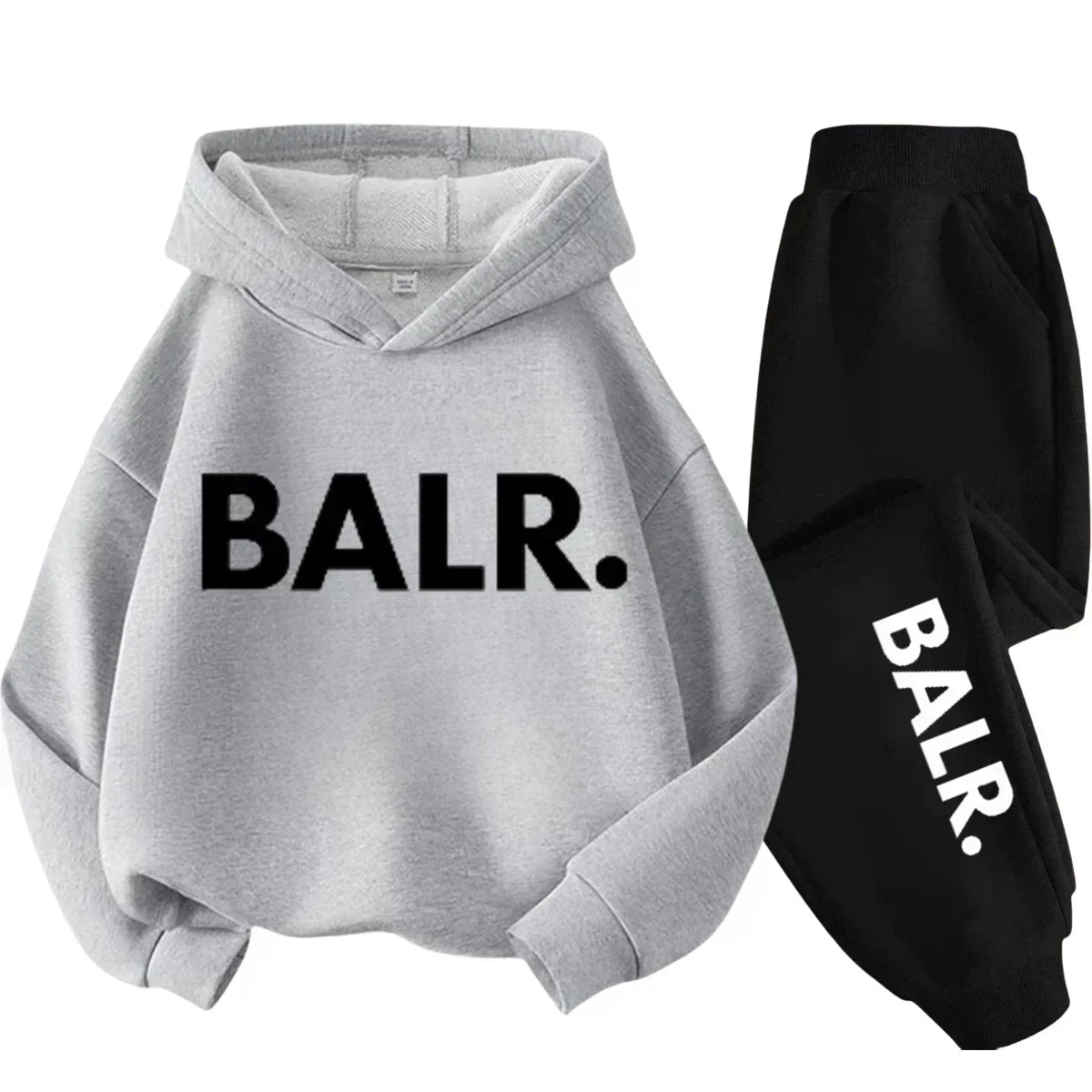 Children Hoodie Set Autumn Winter New York USA Letter Graphic Sweatshirt Pant Suit Baby Boy Girl Kid Sport Two Pieces Tracksuit