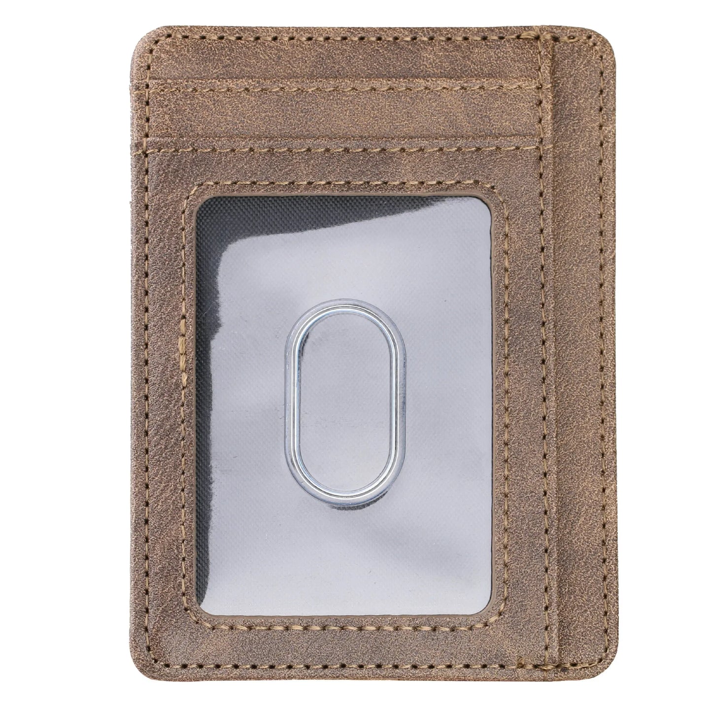 Blocking Wallet Business Card Cover for Case Super Thin Men Leather Credit Card Holder Card Travel Wallet Minimalist Wallet