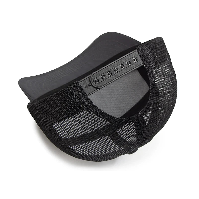 Summer 7 Panel Baseball Cap Fashion Hip Hop Mesh Caps Men Truckers Hat Visor Hardtop Snapback Women Unisex Cool New Brand