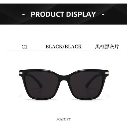 New Trend Sunglasses for Women and Men Simple Design Decorative Glasses Car Driving Eyewear Unisex UV400 Sun Glasses