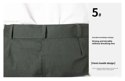 Spring and Autumn Men's Wear Resistant Crotch Work Pants Straight Leg Labor Protection Pants Factory Workshop Camouflage Pants