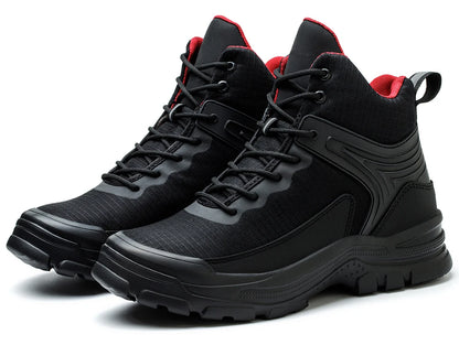 New 2026 Fashion Men Work Safety Boots Anti-smashing Industrial Work Shoes Sneakers Anti-sand Boot Outdoor Ankle Male Footwear