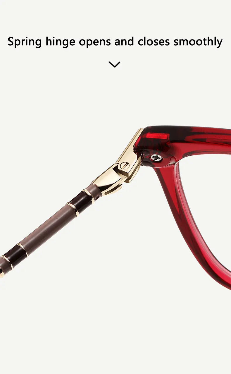 Classic Minimalist Geometric Design Fashionable Anti-blue Light Reading Glasses Customized Prescription Available LS211