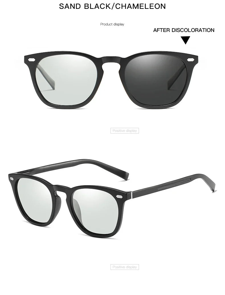 Aluminum Polarized Sunglasses Women Men Photochromic Sun Glasses UV400 High Quality Chameleon Driving Goggles Eyewear Gafas