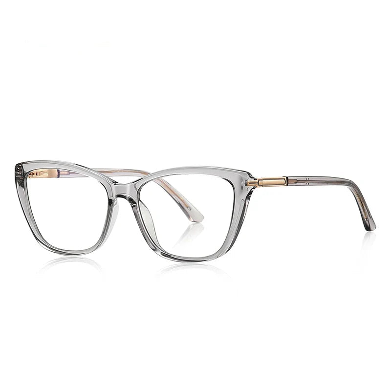 Simple Classic Butterfly Personalized Design Women's Anti-Blue Light Reading Glasses Customizable Prescription  PFD2233