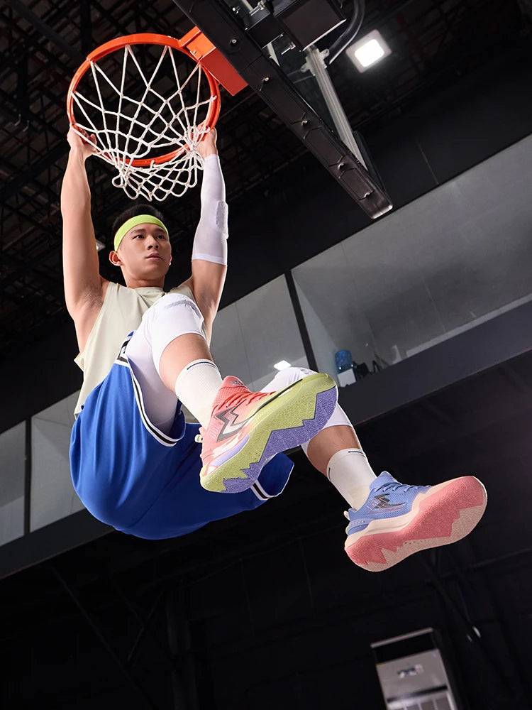 BIG3 5.0 Quick Men Basketball Shoes Cushioning Light Breathable Stable Professional Flexible Male Sneakers 672421121