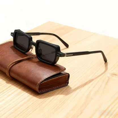 Fashion Luxury Brand  Man Sunglasses SASTATRE Handmade Square Small Frame Sunglasses Woman Outdoor UV400  Protection SUN GLASSES