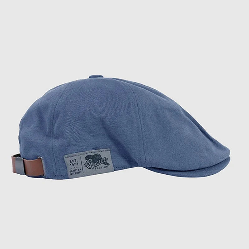 Retro Cotton Peaky Blinders Caps Men Woman Hats Berets British Western Style Ivy Cap Classic Winter Vintage Linen Beret Flat Cap