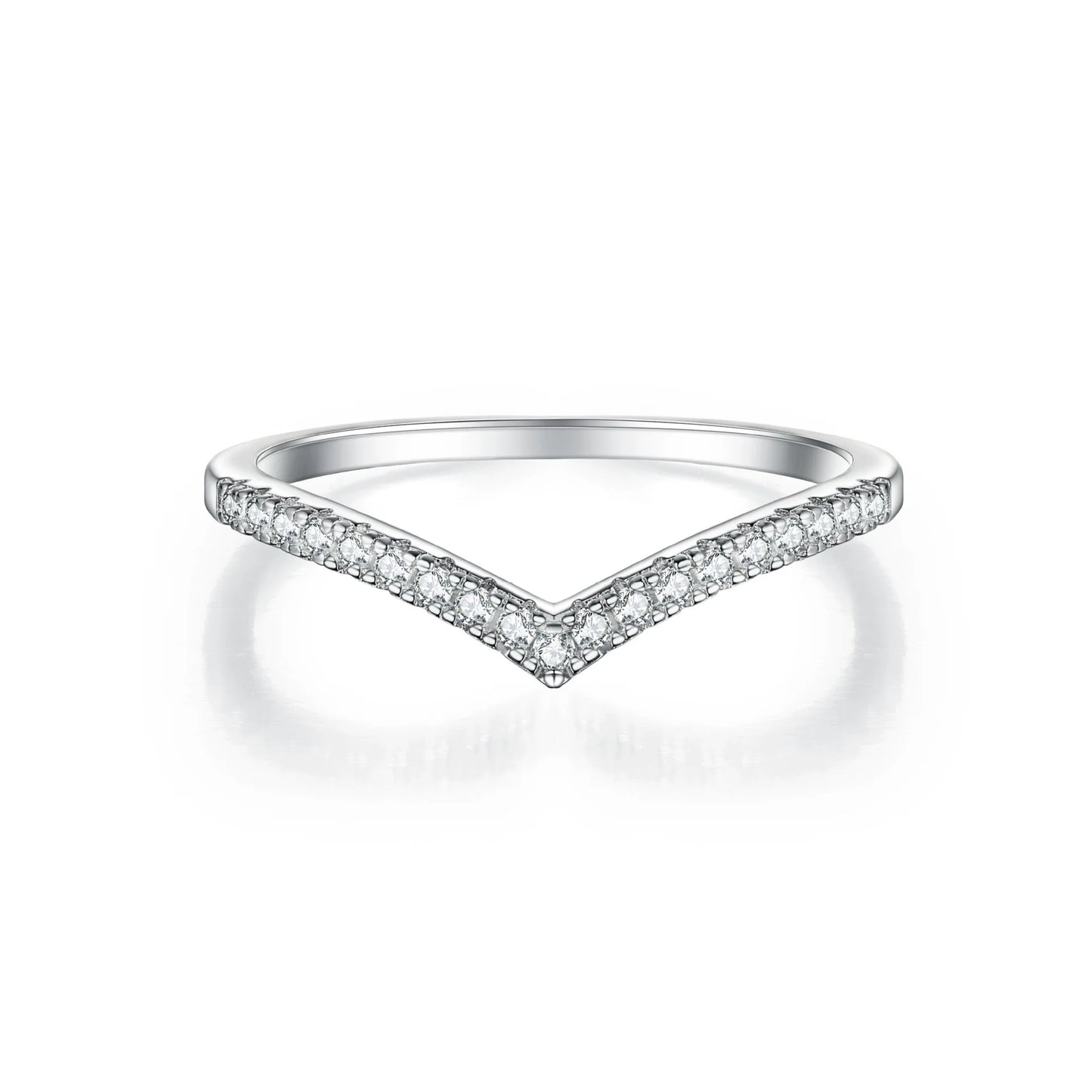 D VVS1 Moissanite Ring 925 Sterling Sliver With GRA Certificate Eternity Band Wedding Engagement Rings For Women And Men