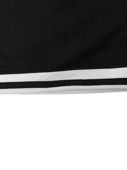 EUROPEAN AND AMERICAN MEN'S SUMMER MEN'S LOOSE SET SHORT SLEEVED SHORTS SPORTS CASUAL ROUND NECK TWO-PIECE SET MEN'S S-3XL