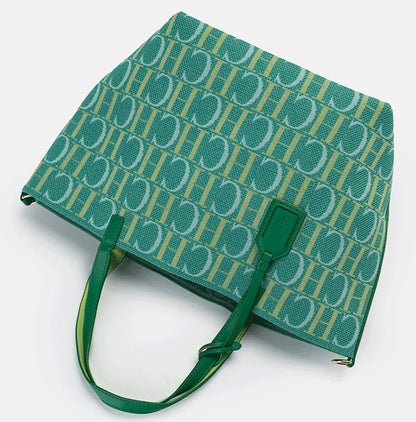Ladies Brand Fashion Alphabet Print Large Capacity Handbag 2026 New Style Elegant Casual Travel High Quality Hand