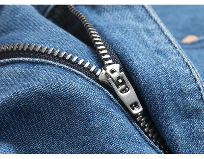 Men Sakura Embroidery Denim Jeans Streetwear Boot Cut Pants Released Hem Flared Trousers with Ripped And Cherry Blossom Design