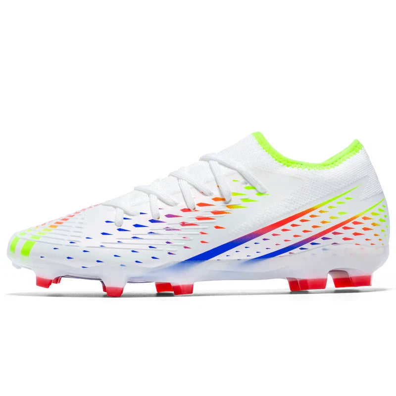 Soccer Shoes Men's Women TF/FG Football Boots Non-Slip Cleats Traning Grass Sneakers Teenagers Outdoor Breathable Sport Footwear