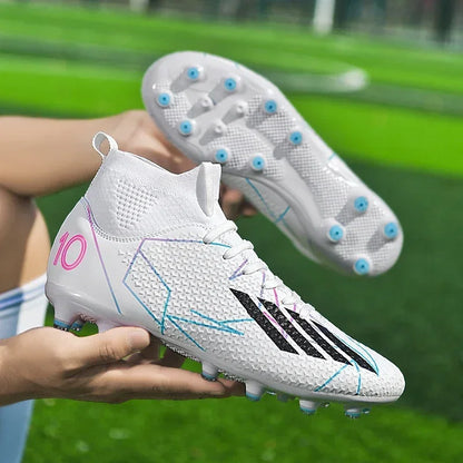New Unisex Football Boots Professional Non-slip Soccer Shoes Outdoor Drop Shipping Futsal Match Training Sport Sport Sneakers