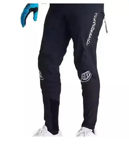 Reathable Ultra-Thin Comfortable Cycling Trousers Zipper Design with Pockets for Bike Motorcycle Sports Four Seasons Wearable