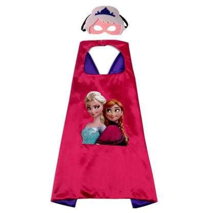 New Superhero Capes for Kids 3-10 Year Old Boy Gifts Boys Cartoon Dress Up Costumes Party Supplies Easter Gifts Cosplay Costumes
