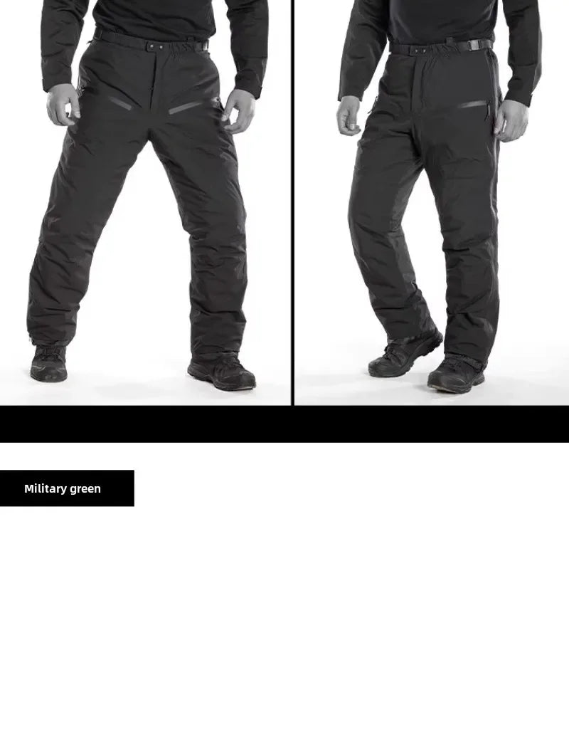 Tactical Men's Warm Cotton Pants Camouflage Winter Thickened Polar Cold Clothing Mountaineering Military Outdoor Sprint Pants