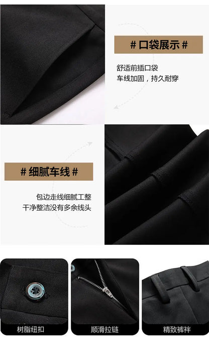 10XL Oversize Men Business Pants Winter Men's Trousers Man Casual Formal Tailoring Clothes Social Suit Clothing Slacks PantsMens