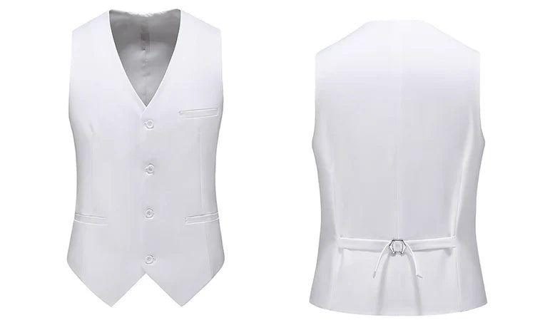 Vest for Men 17 Colors Solid Color Slim Single Breasted Waistcoat Business Fashion Casual High Quality Men Clothing Suit Vests