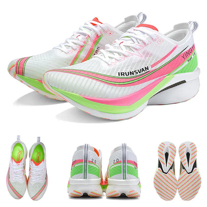 2026 Carbon Shoes Trail Running Shoes Marathon Air Cushion Men Sports Running Shoes Original Trendy Casual Unisex