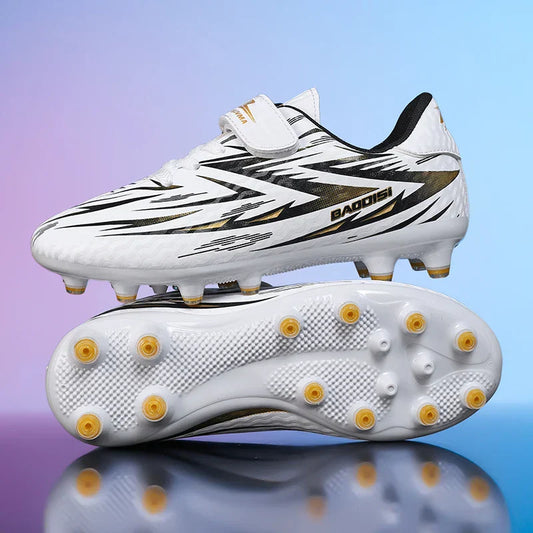 New Kid Professional Football Boots Soccer Shoes Match Boys Sports Shoes Comfortable Sneakers Match Outdoor Non-Slip Unisex