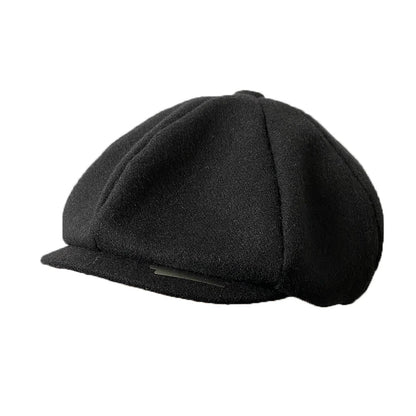 Vintage Men's Newsboy Cap With Blades Peaky Hats Women Men Berets Classic Woolen Octagonal Caps Casual Gatsby Flat Hat NZ297