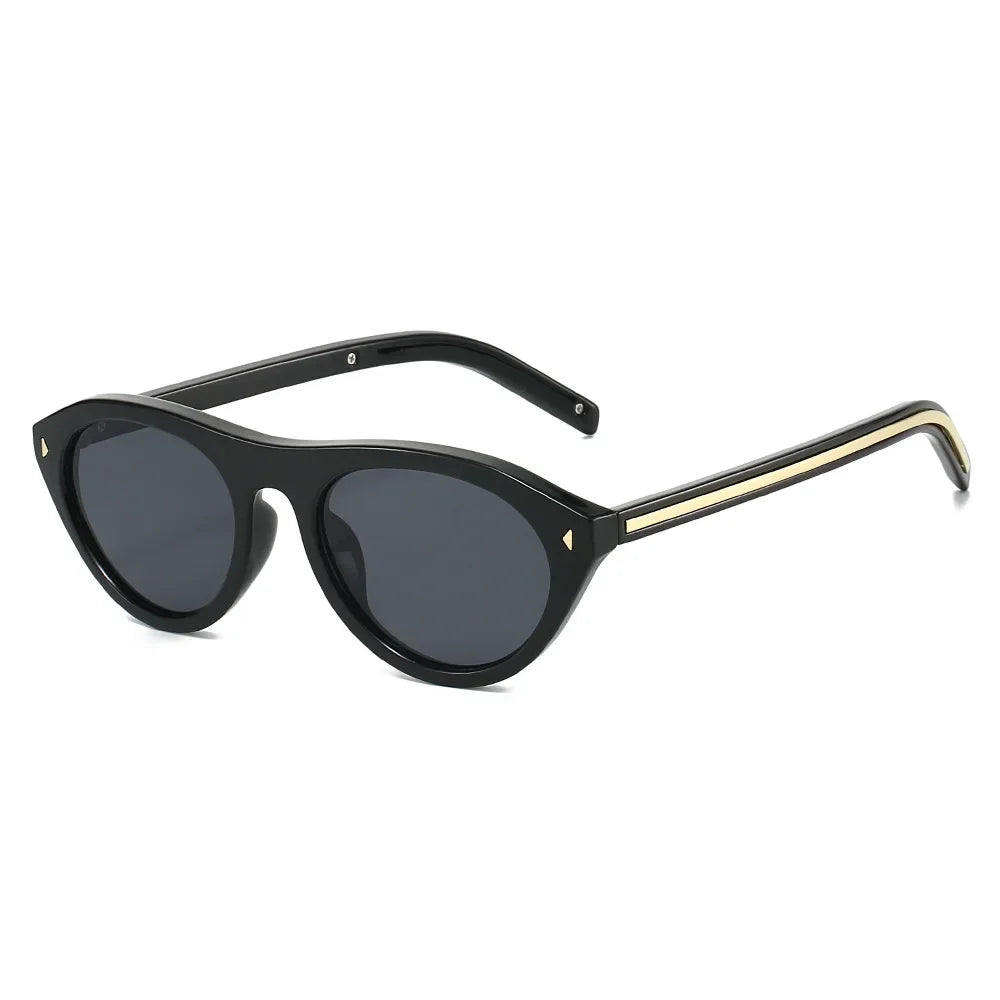 Top Selling cat eye sunglasses for women vintage small frame gradient uv400 sun glasses men retro hip hop driving shades