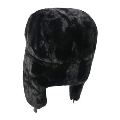 Outdoors Thick Bomber Hat Plush Warm Russian Ushanka Windproof Snow Caps for Women Men