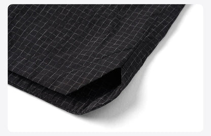 2026 Summer New Lightweight 100gsm Fabric Shorts Men Drawstring Elastic Waist Oversize Casual Outdoor Beach Shorts