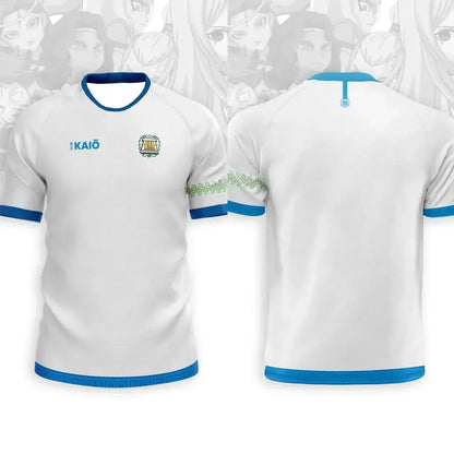 Japan Soccer Anime Men T shirt Jersey Inazuma Eleven Kaio Boys Girls Clothes Sports Casual Quick-Drying Oversized Daily Training