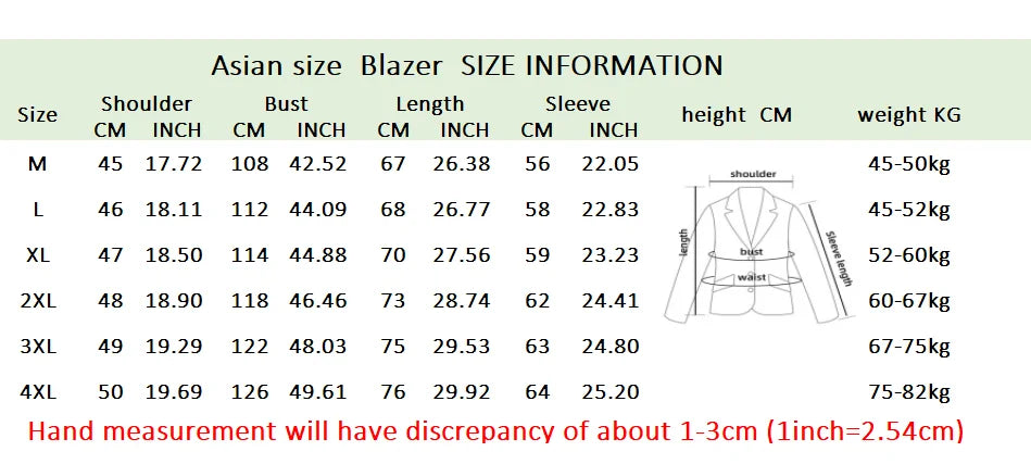 Men's Turn-down Collar Button Jacket Business Casual Outerwear for Male
