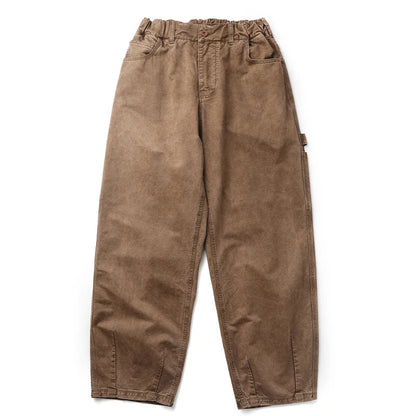 Korean Streetwear High Quality Double Gauge Twill Wash Cargo Pants For Men Clothing Harajuku Cotton Casual Straight Leg Trousers