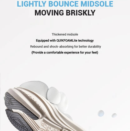 Men Running Shoes Spring New Mesh Soft Thick Bottom Rebound Casual Shock-absorber Stable Male Sneaker 672522246