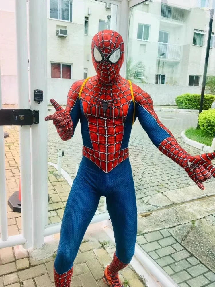 2025 Spiderman Costume Adult Superhero Spider Remy Toby Spider Man Cosplay Costume Bodysuit Halloween Men Women Costume