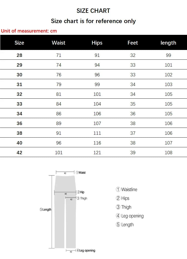 2024 New Men's Clothing Casual Jeans Winter New Fleece Pants Thick Warm Fashion Straight Fit Male Denim Trousers