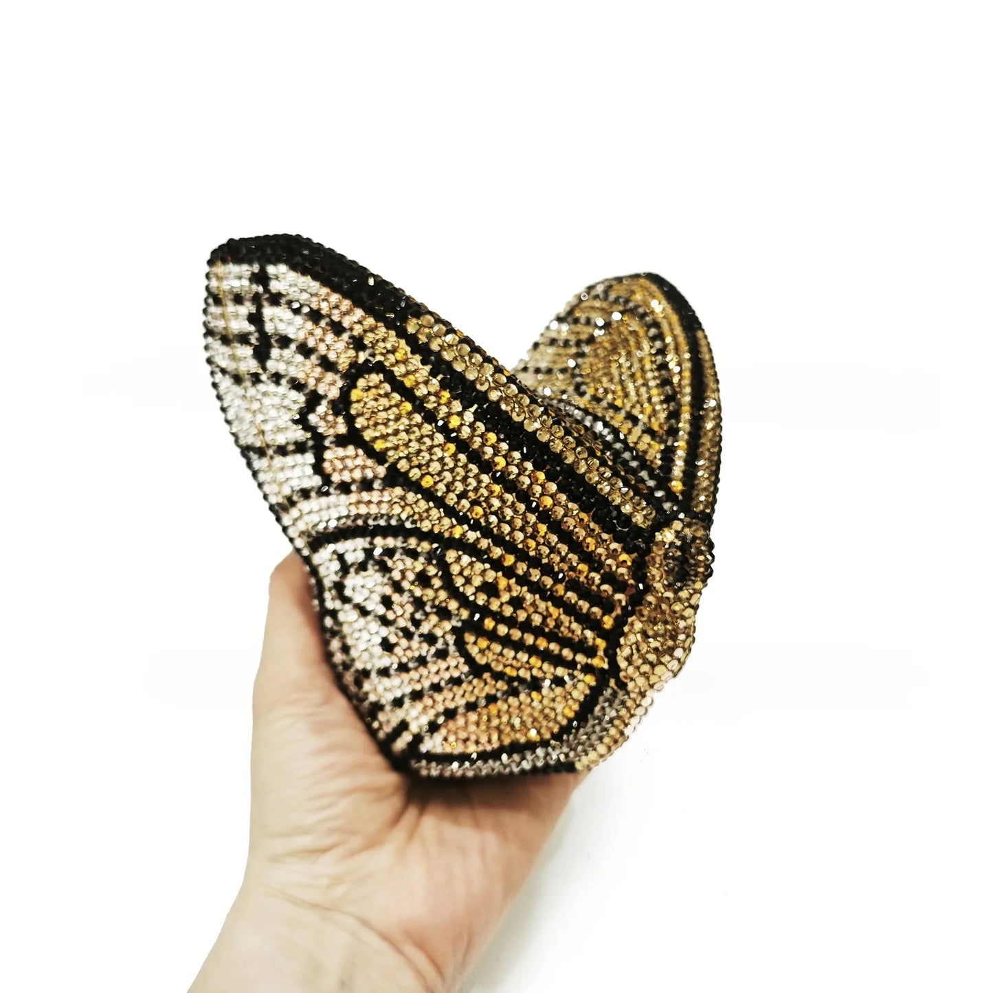 Butterfly Shaped Rhinestone Evening Bags Women Luxury Gorgeous Classy Sparkling Rhinestone Clutch Purses Wedding Party
