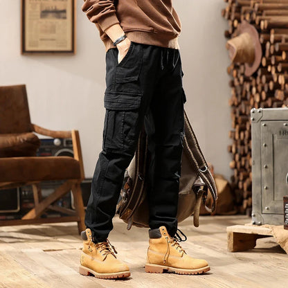New Men Fashion Military Cargo Army Pants Slim Regualr Straight Fit Cotton Multi Color Camouflage Green Yellow Trousers BL7606