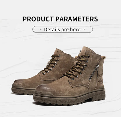 Latest 2024 Fashion Pig Skin Anti Scald Welding Shoes Indestructible Steel Toe Cap Nail Proof Men Safety Work Boots Sneakers